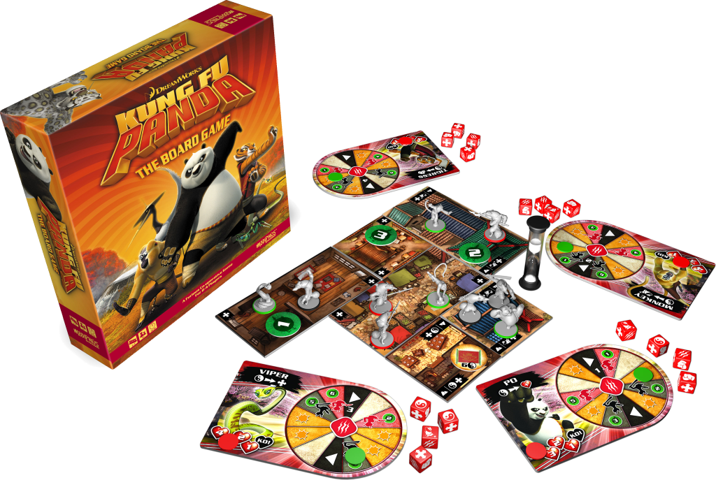 Kung Fu Panda game components