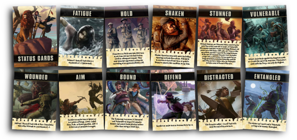 Savage Worlds Status Cards detail 2