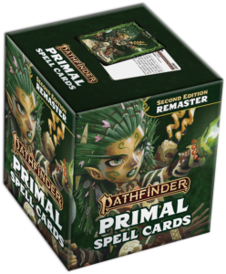 Pathfinder Primal Spell Cards Remastered box