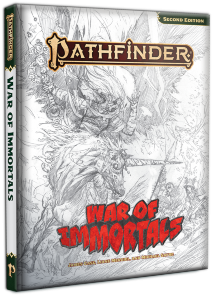 War of Immortals Sketch Edition book