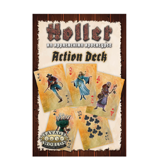 Holler An Appalachian Apocalypse Action Deck