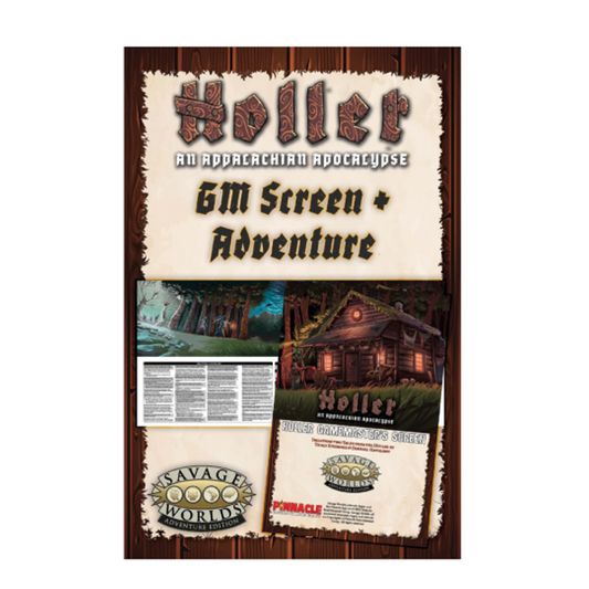 Holler: An Appalachian Apocalypse GM Screen & Adventure