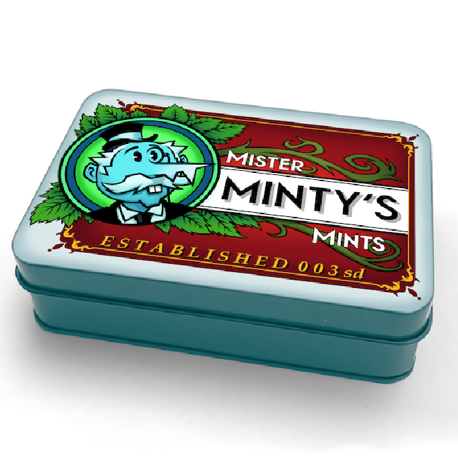 Mister Minty's Mints Dice Tin
