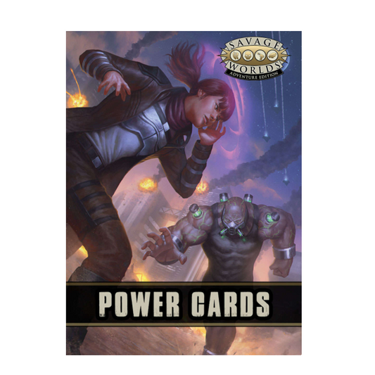 Savage Worlds Adventure Edition Fantasy Power Cards