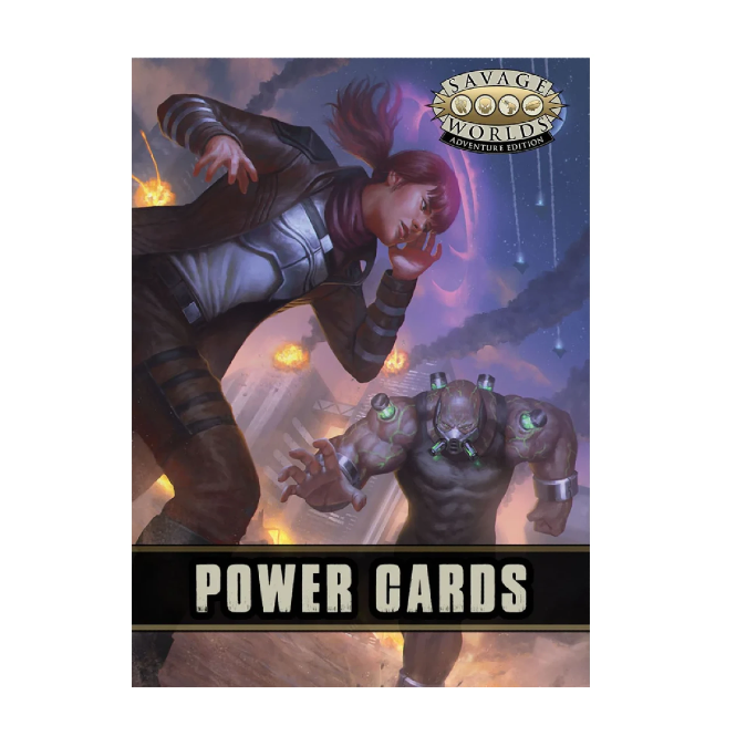 Savage Worlds Adventure Edition Power Cards