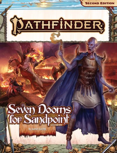 Pathfinder Adventure Path #200 - Seven Dooms for Sandpoint, standard edition.