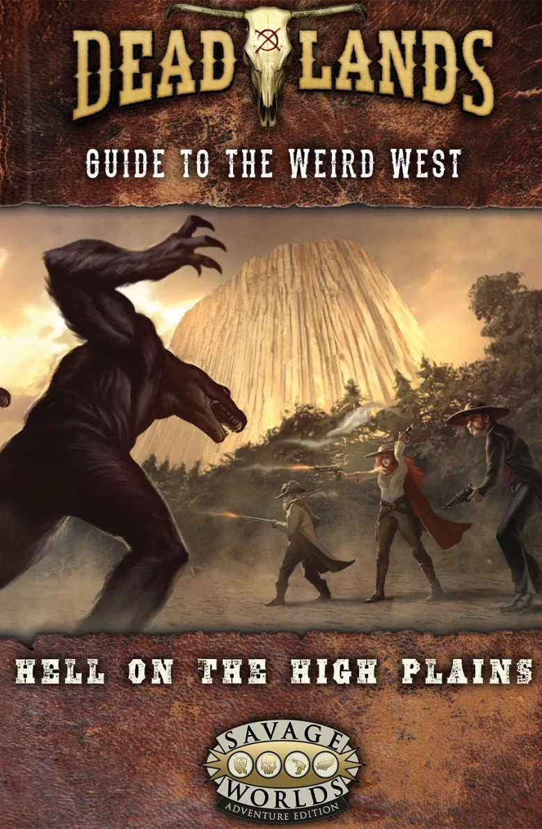 Deadlands: Hell on the High Plains cover