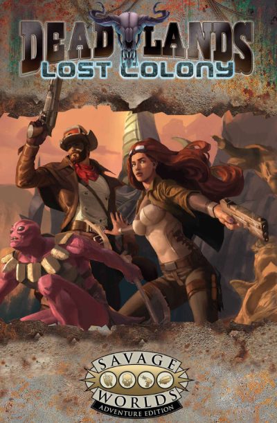 Deadlands Lost Colony rulebook