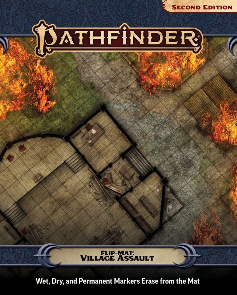 Cover for Flip-Mat Village Assault for Pathfinder