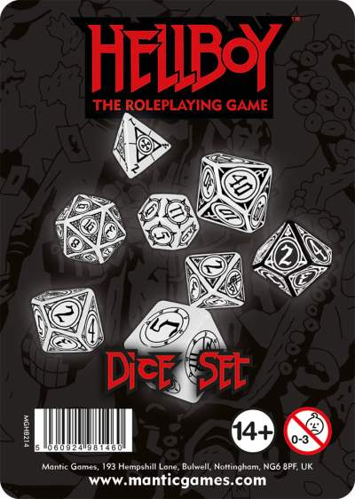 Hellboy dice pack