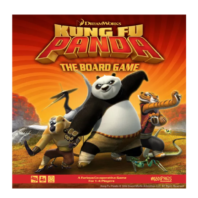 Kung Fu Panda The Board Game box art