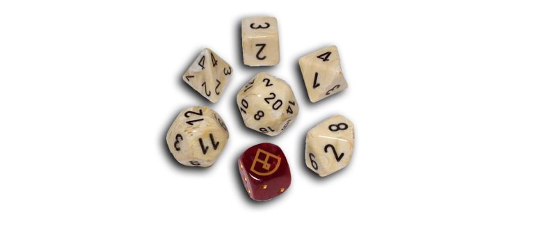 Legend of Ghost Mountain dice set