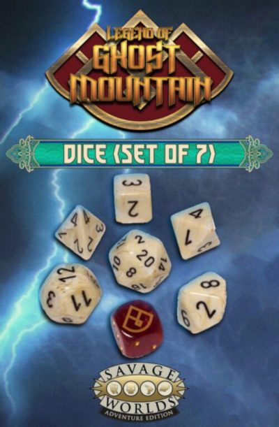 Legend of Ghost Mountain dice set