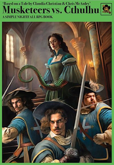 Claudia Christian's Musketeers vs Cthulhu cover