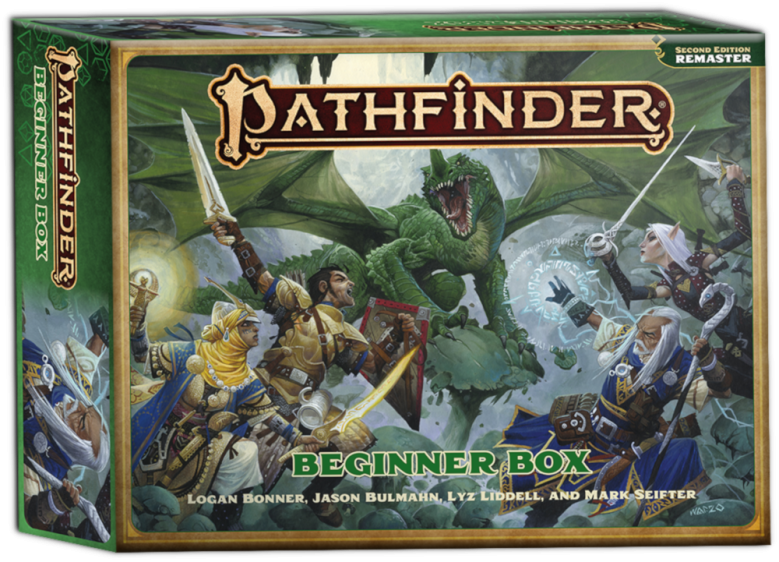 Pathfinder Beginner Box. Everything you need to play Pathfinder!