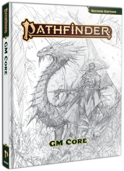 Pathfinder GM Core Sketch Cover