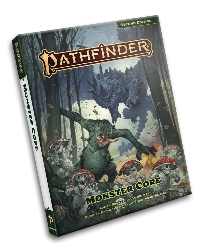 Monster Core book in softback