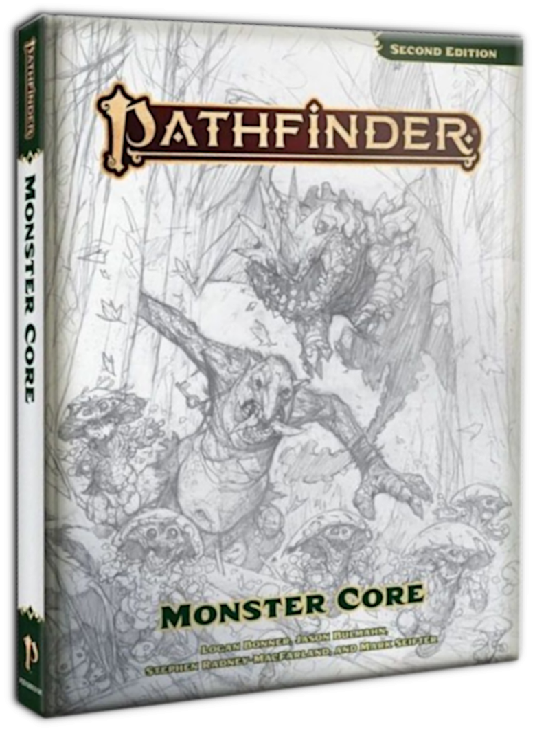 Pathfider Monster Core Sketch