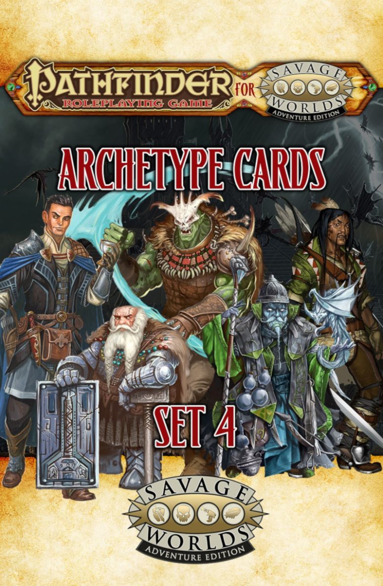 Pathfinder for Savage Worlds Archetypes set 4