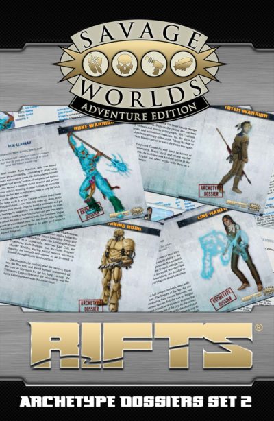 Rifts Archetpe Dossiers set 2 cover