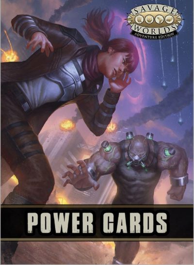 Savage Worlds Power Cards