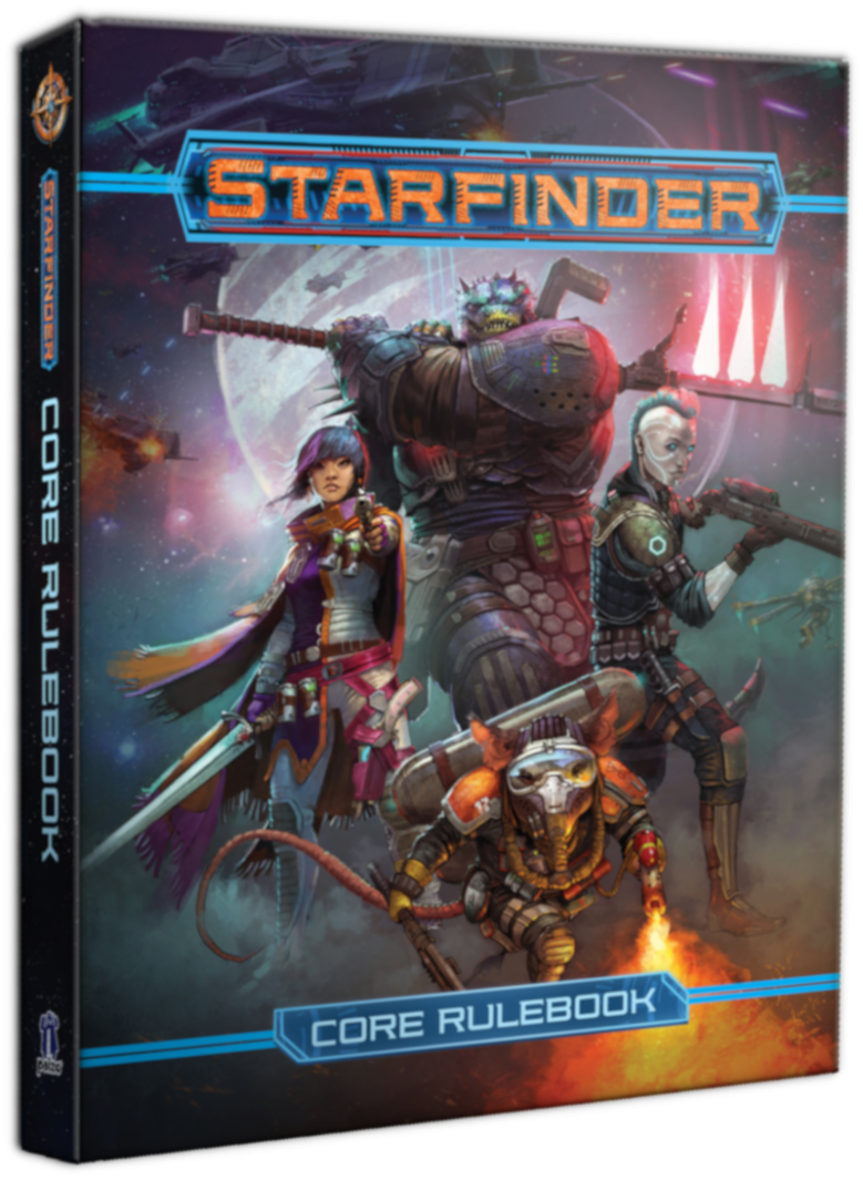 Core rulebook for Starfinder first edition