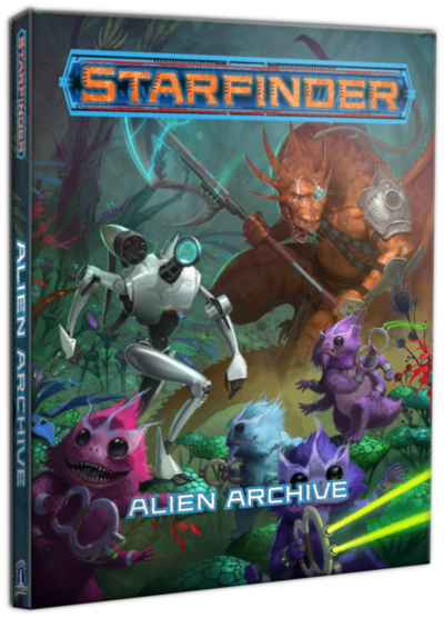 Alien Archive volume 1 for Starfinder 1st Edition