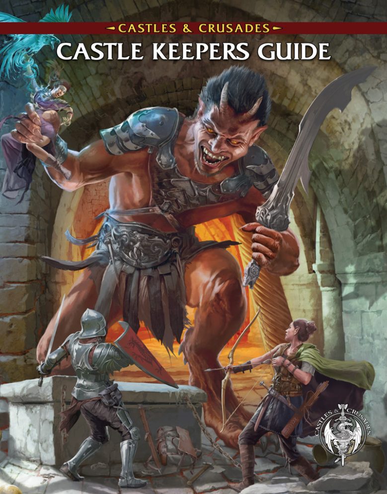 Castle Keepers Guide homage cover.