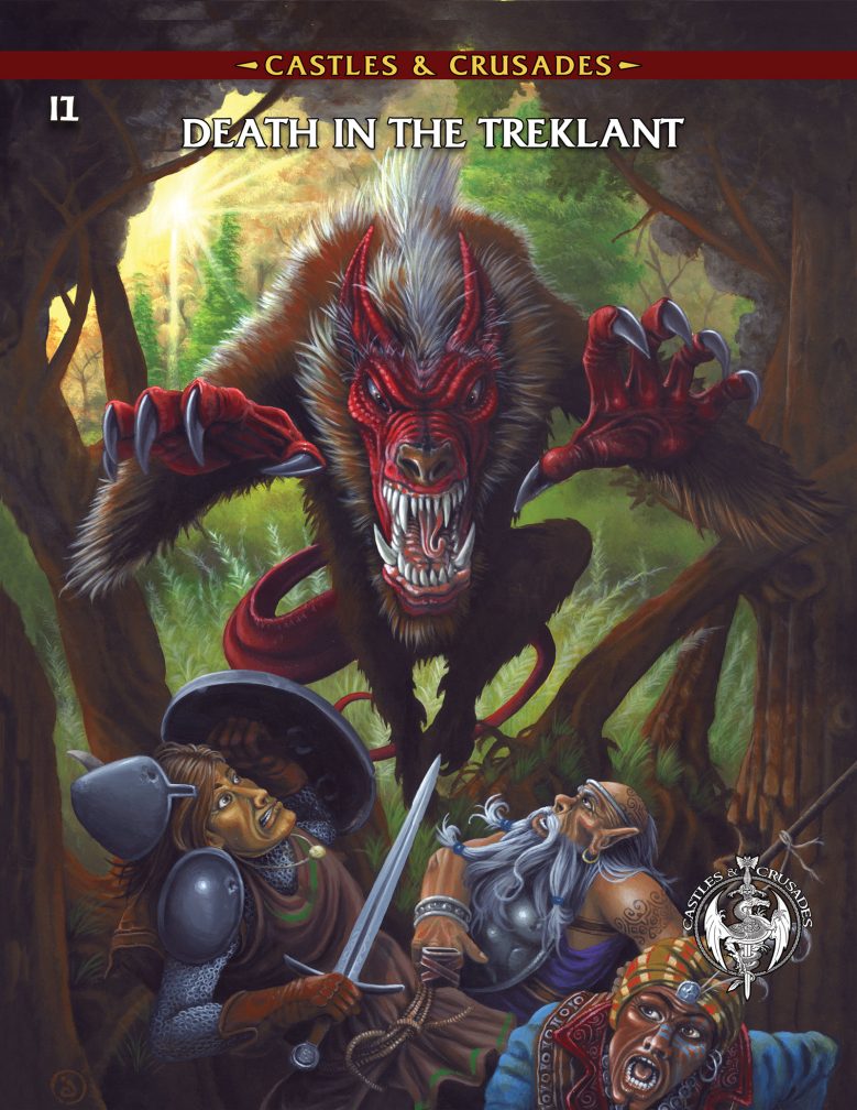 Death in the Treklant. Castles and Crusades adventure module