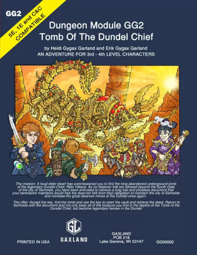 Gaxland DD2 - Tomb of the Dundel Chief