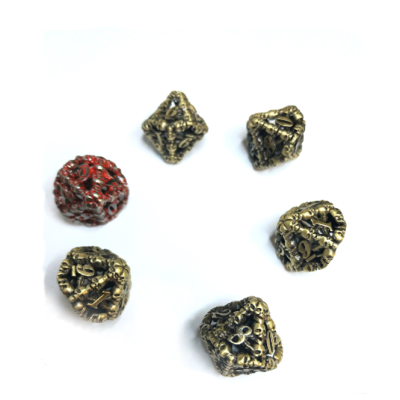 Stokerverse metal dice