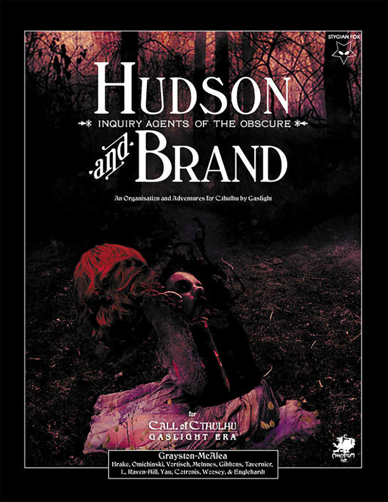 Hudson and Brand for Cthulhu by Gaslight