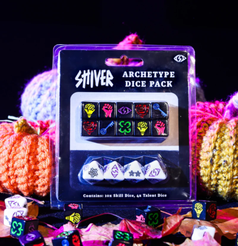 Shiver Archetype dice blister