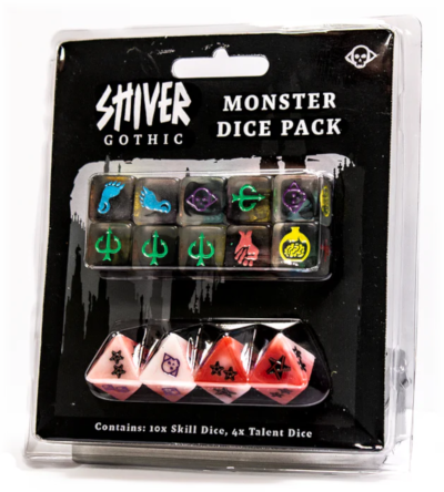 Shiver Gothic Monster Dice Set