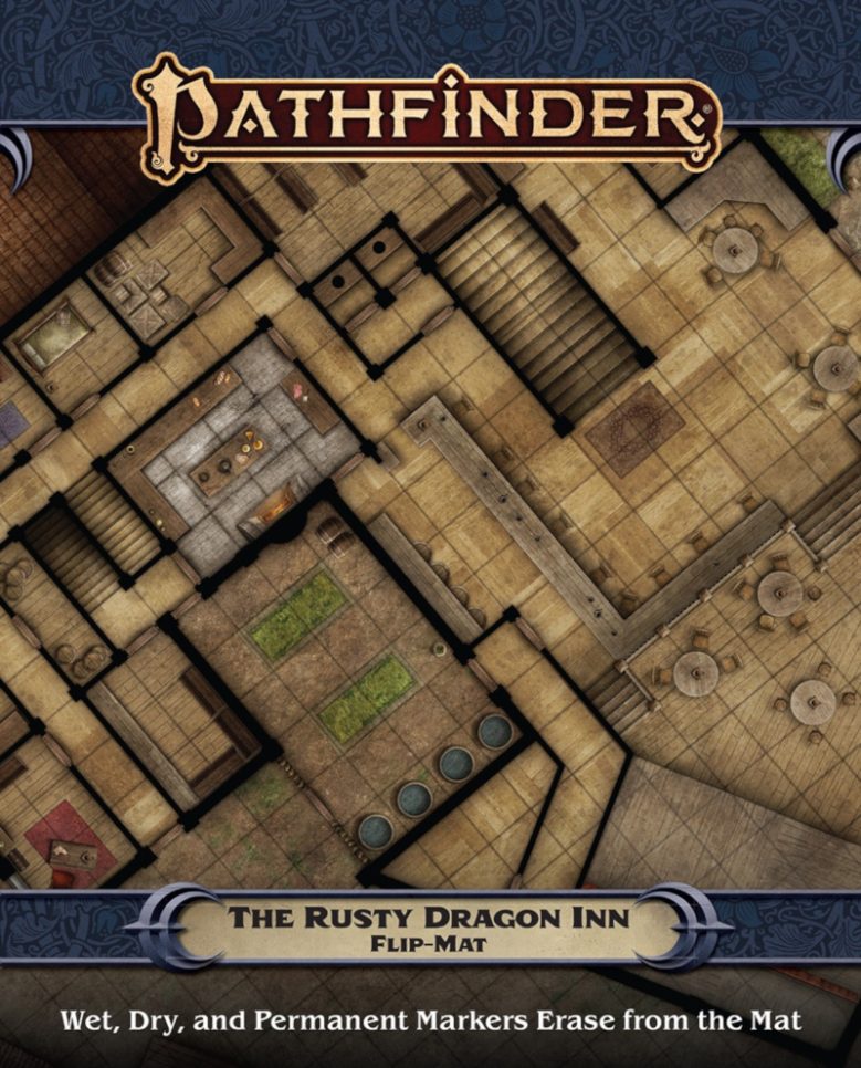 Pathfinder Flip-mat The Rusty Dragon Inn