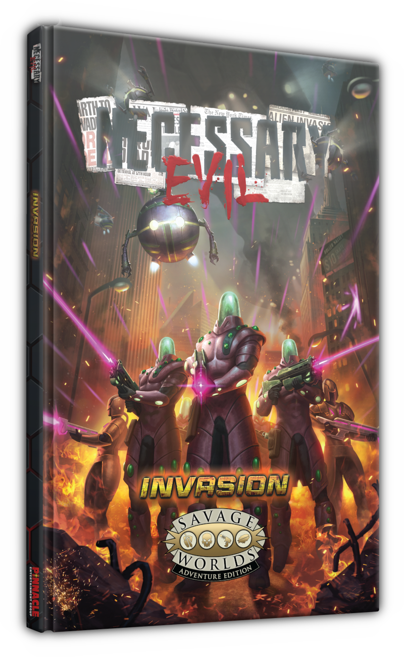 Necessary Evil Invasion book