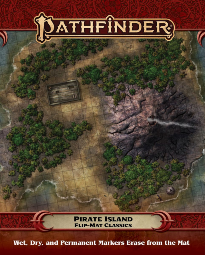 Pathfinder Flip-Mat Classics Pirate Island