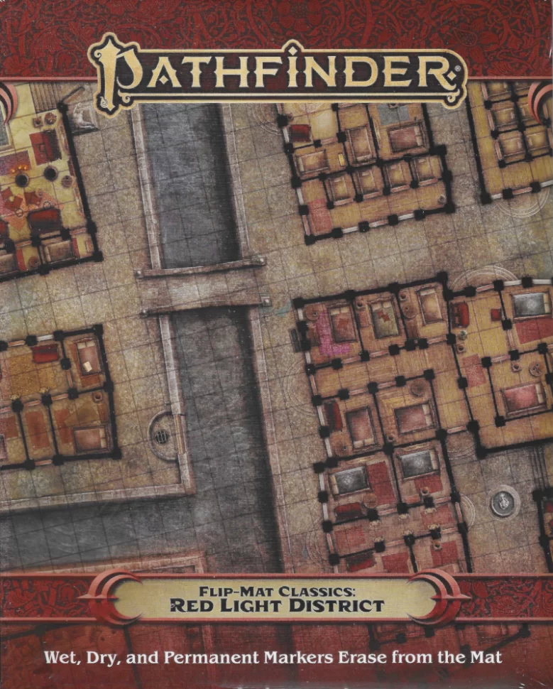 Pathfinder Flip-Mat Classics Red Light District