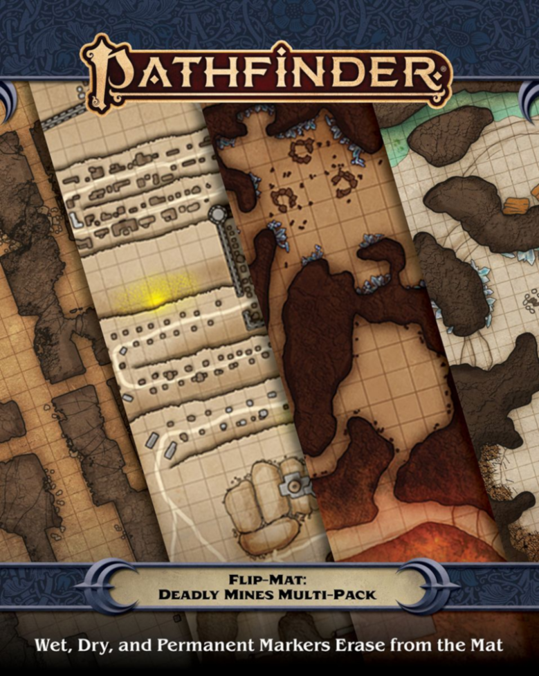 Pathfinder Flip-Mat Deadly Mines Multi Pack