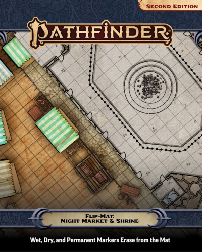 Pathfinder Flip-Mat Night Market and Shrine