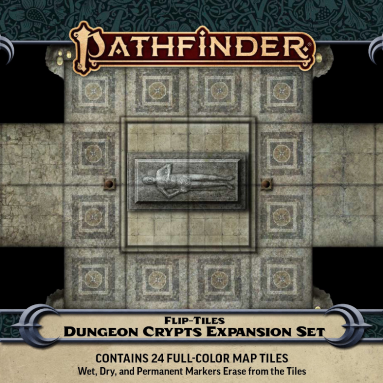 Pathfinder Flip-Tiles Dungeon Crypts Expansion