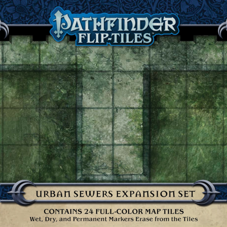 Pathfinder Flip-Tiles Urban Sewers Expansion