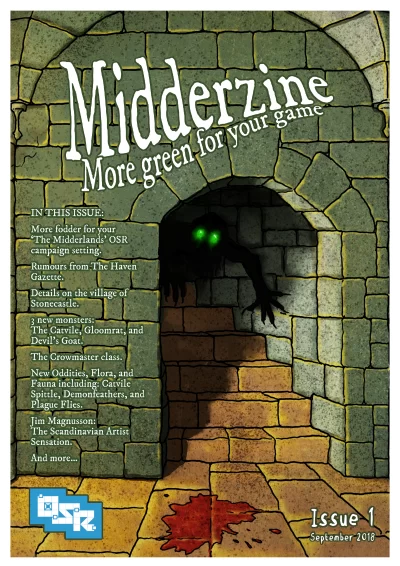 Midderzine Issue 1 cover