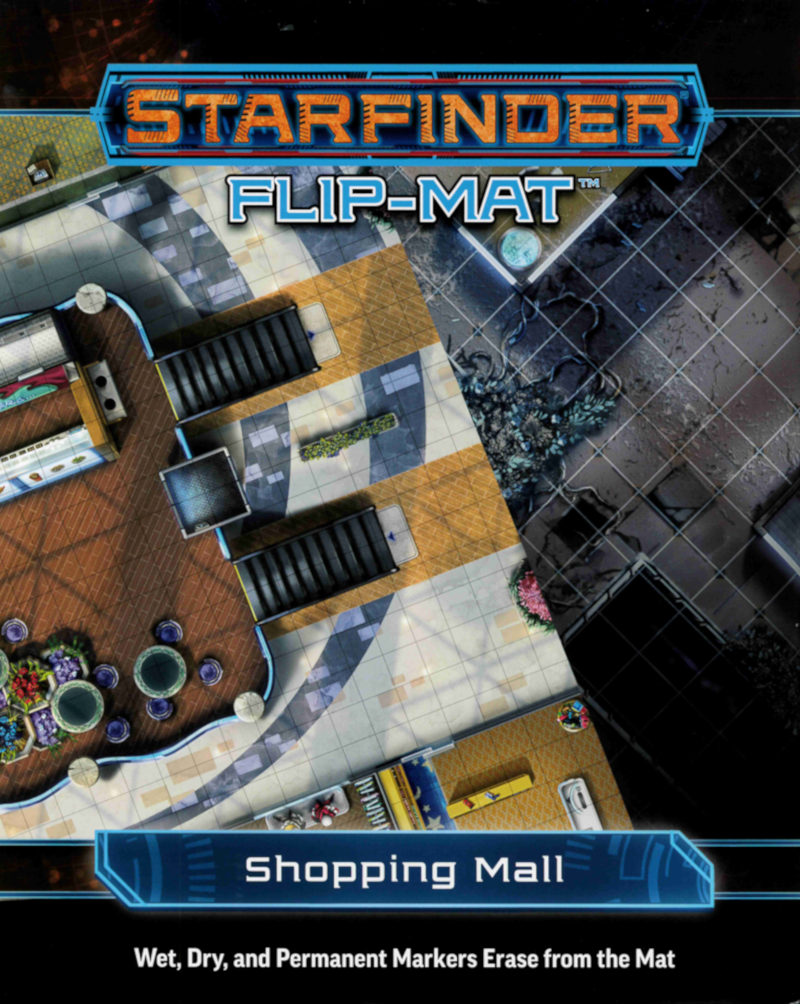 Starfinder Flip Mat Shopping Mall