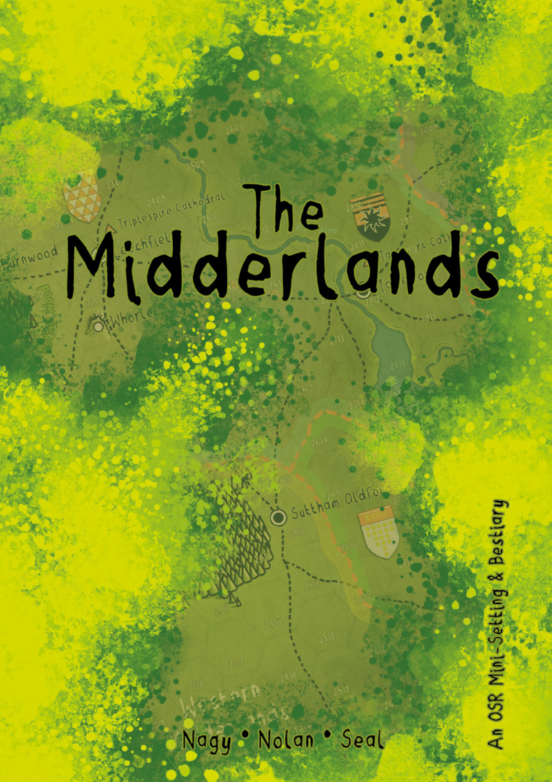 The Midderlands 3rd Printing cover