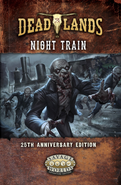 Night Train 25th Anniversary book art