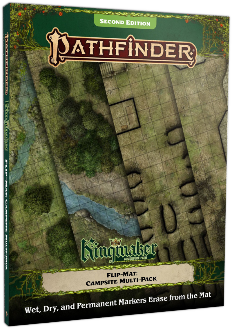 Pathfinder Flip-Mat Kingmaker Campsites Multi-Pack