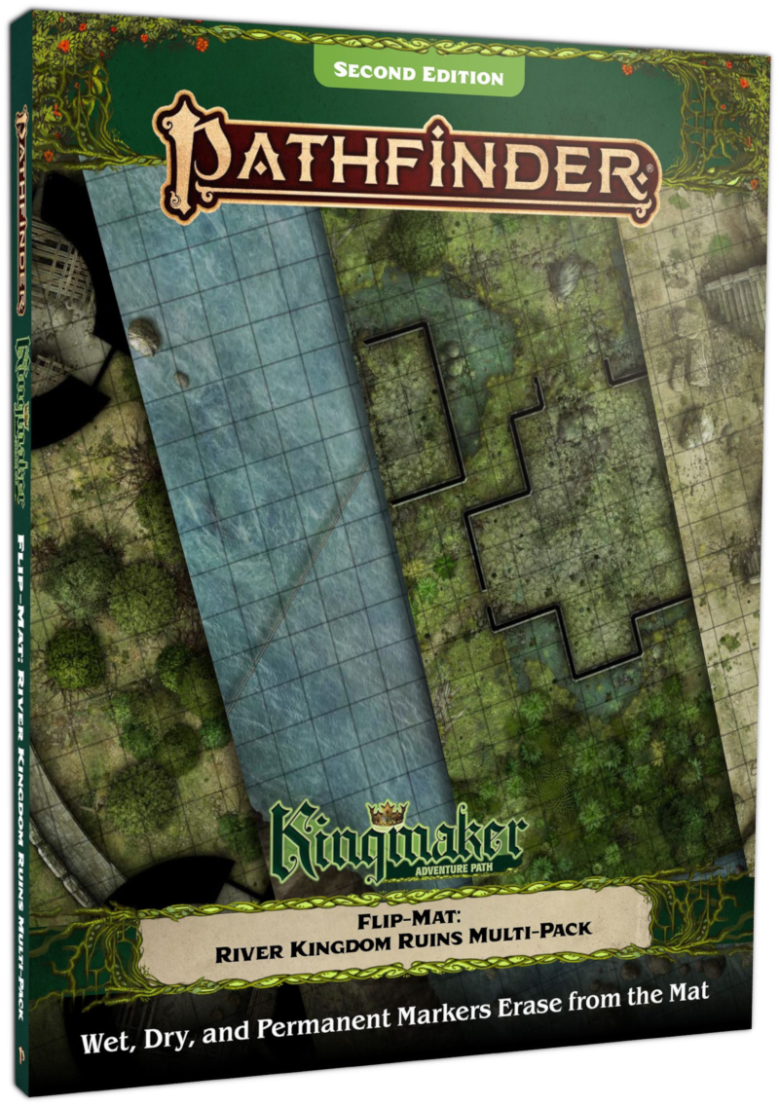 Pathfinder Flip-Mat River Kingdom ruins Multi-Pack