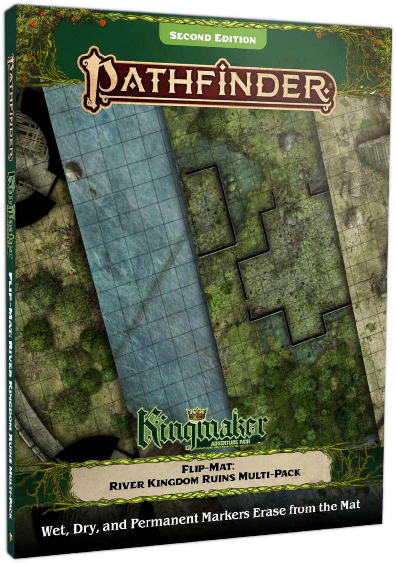 Pathfinder Flip-Mat River Kingdom ruins Multi-Pack