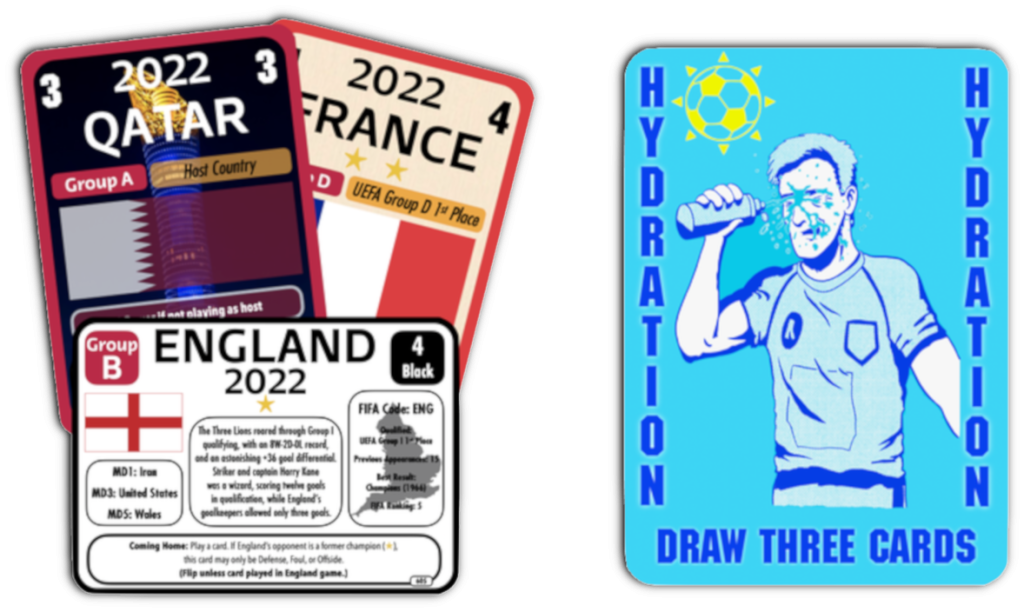 Qatar 2022 card examples